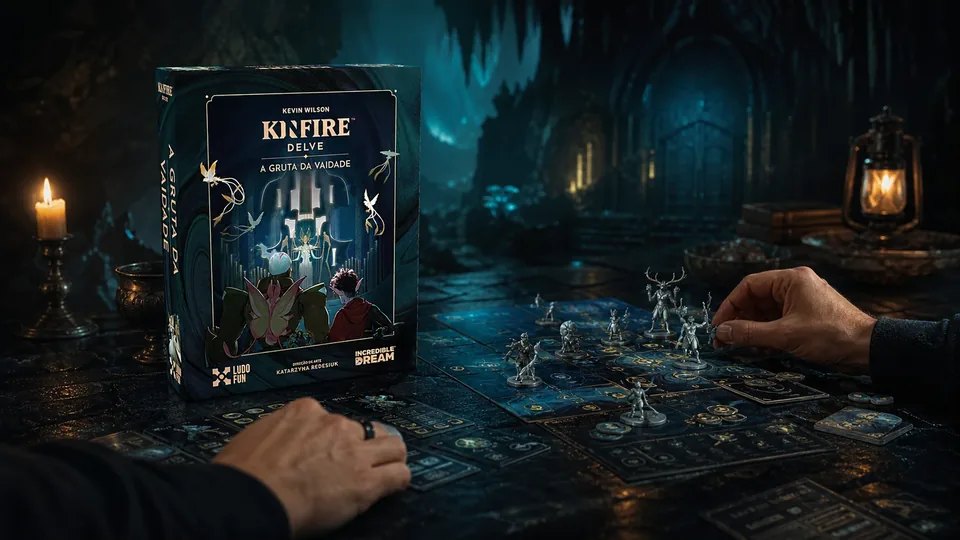 Universo cinematográfico de Kinfire Delve a Gruta de Vainglory
